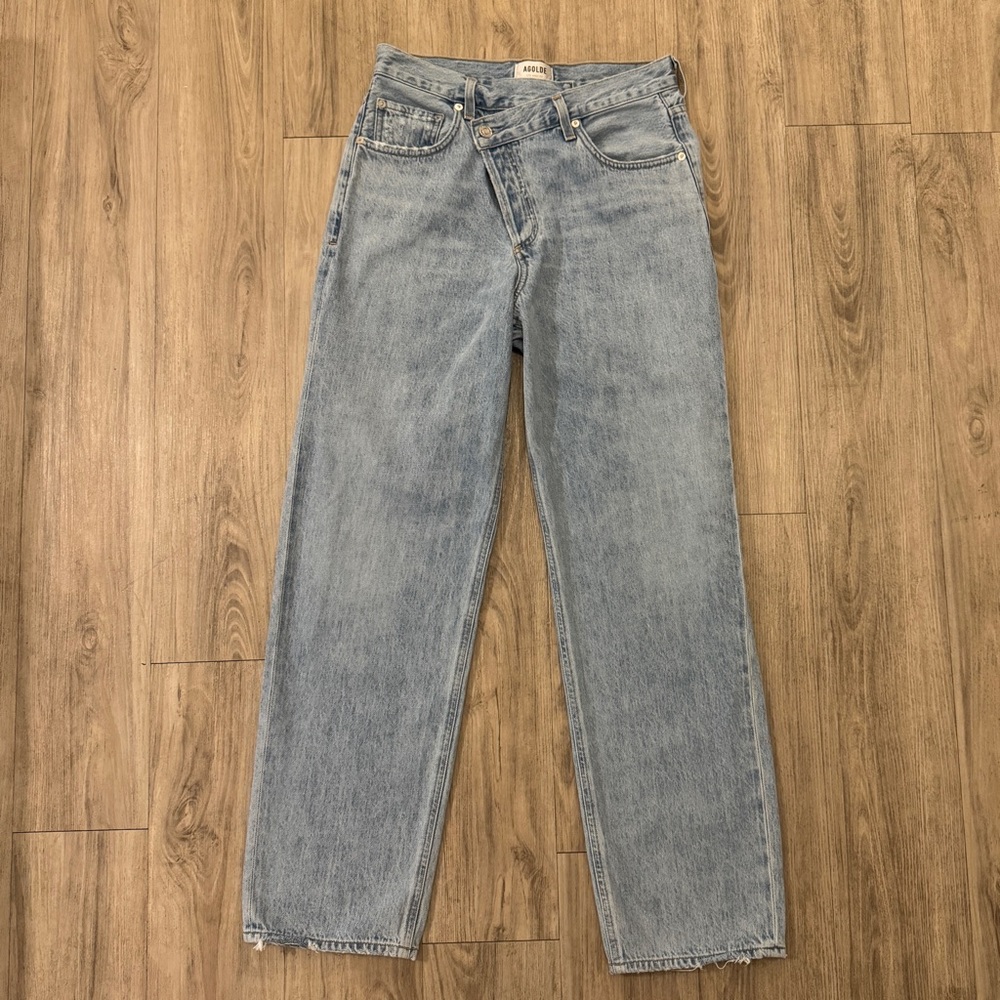 Agolde Light Blue Boyfriend Jeans